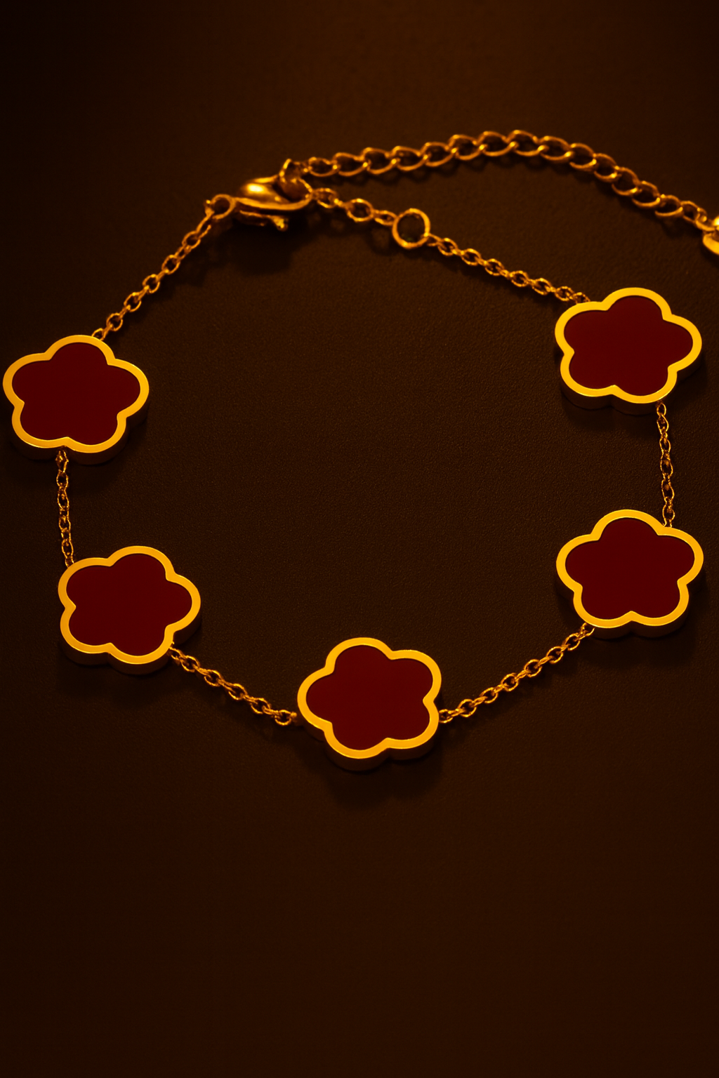 Luxe Clover Charm Bracelet